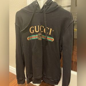 - Gucci logo sweatshirt